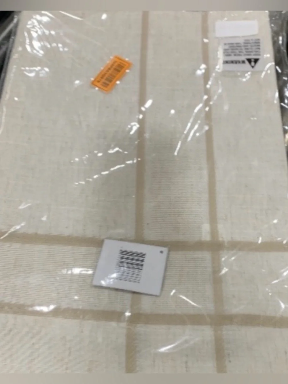 Farmhouse Tablecloth Square 72x72” - LINEN